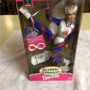 New in box Barbie Olympic gymnast